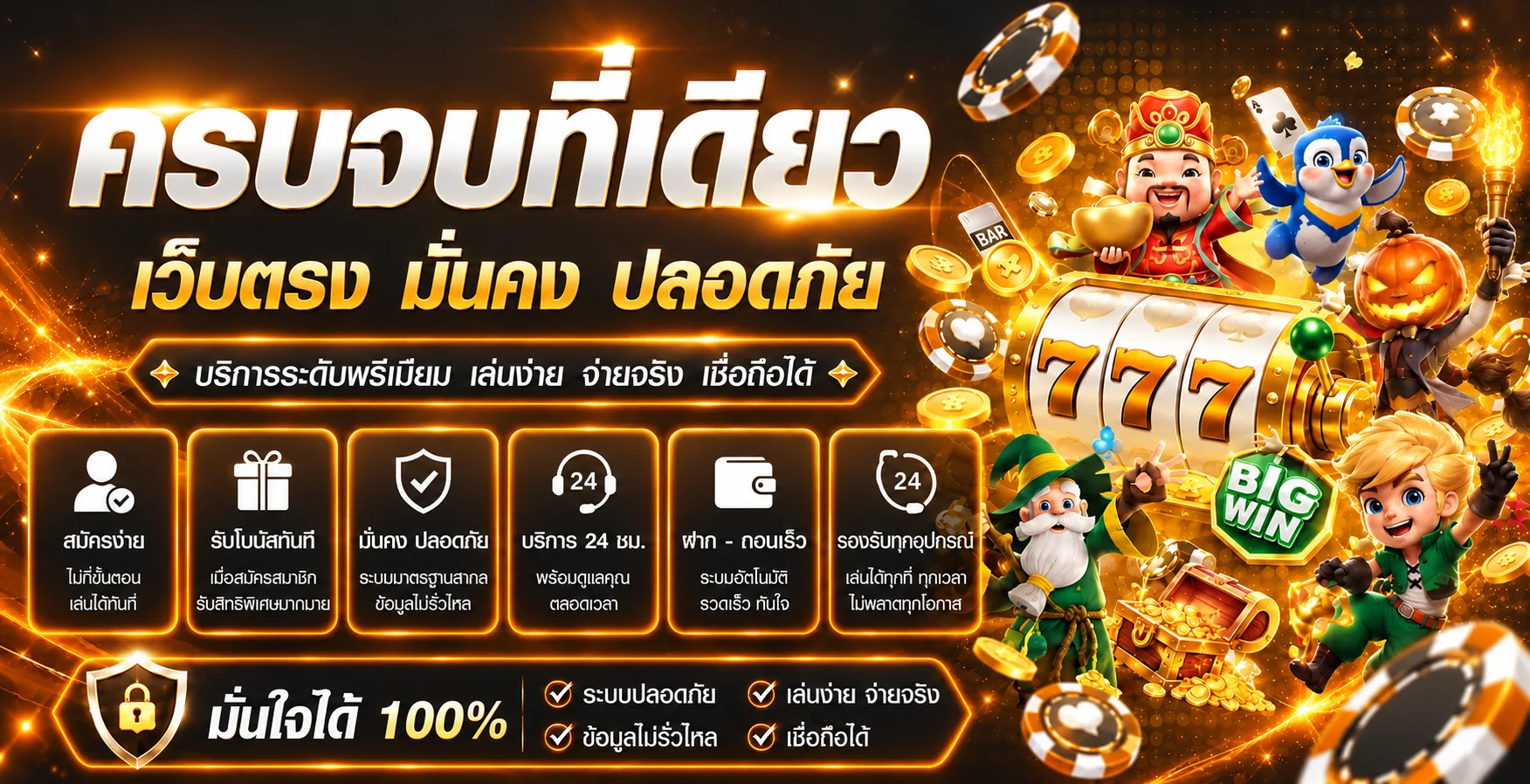 ภาพคำแนะนำเว็บตรง TOP88BEST และความปลอดภัย